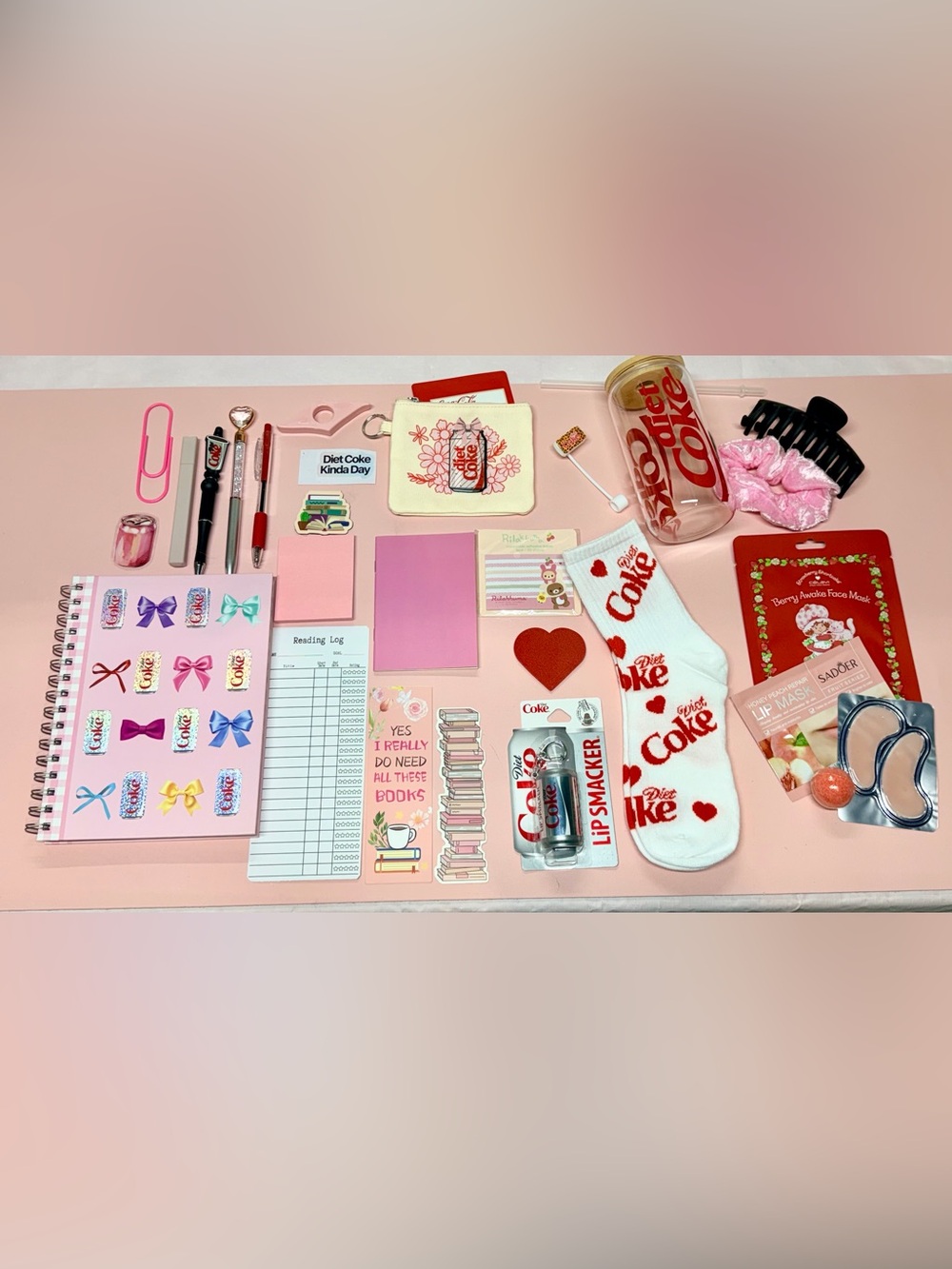 Diet Coke Bookish and Beauty bundle
